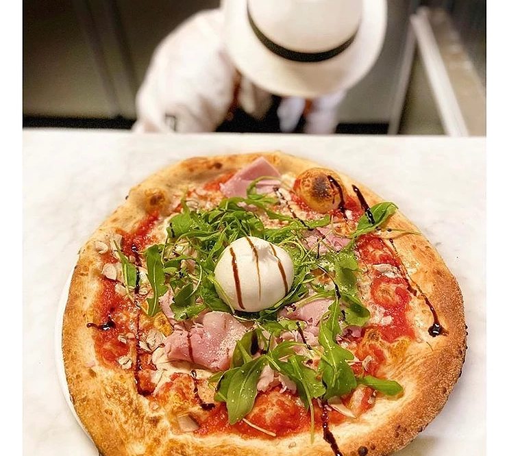 pizza burrata